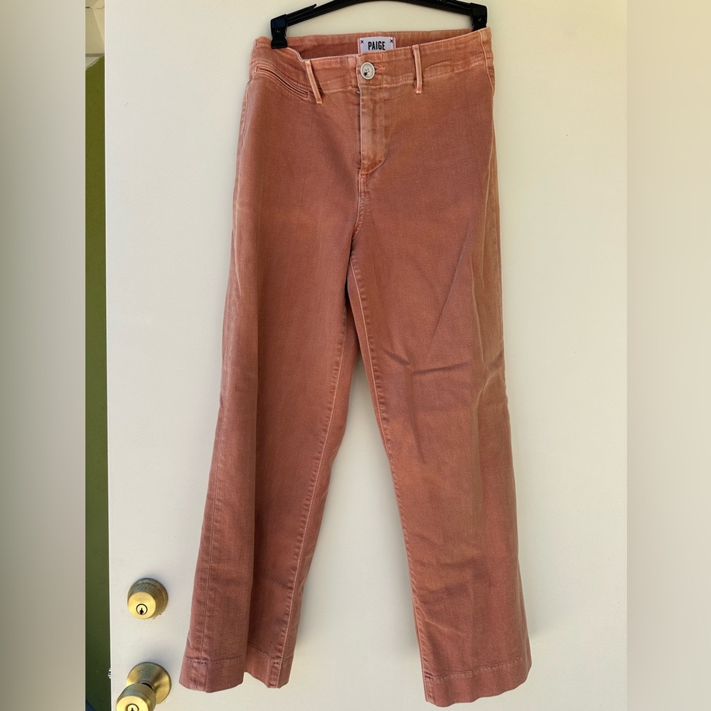 Paige Nellie pink pants